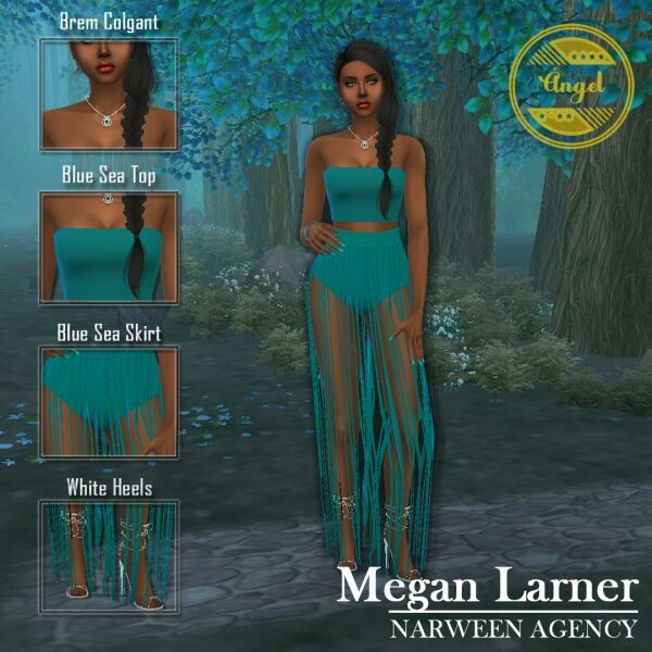 Na_Outfit_Meganlarner Sims 4 CC