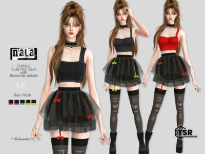 Nala – Mini Skirt Sims 4 CC