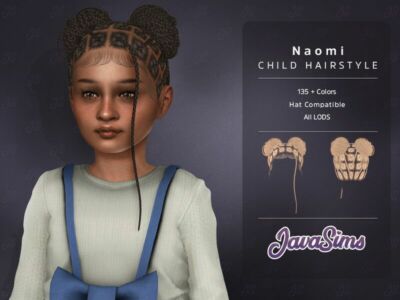 Naomi (Hairstyle) Sims 4 CC