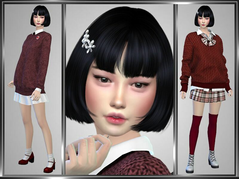 Nari Namshu By Trasras Sims 4 CC