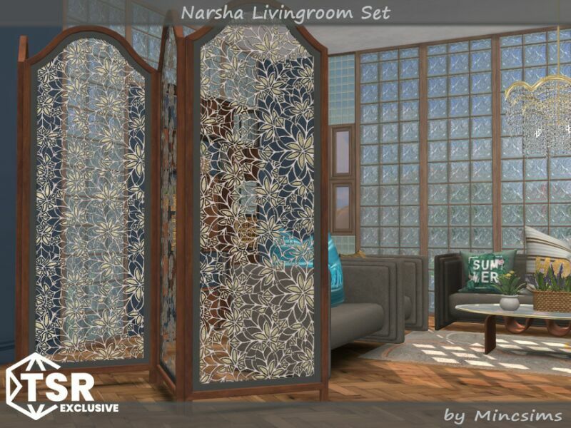 sims 4 cc narsha livingroom set by mincsims 3