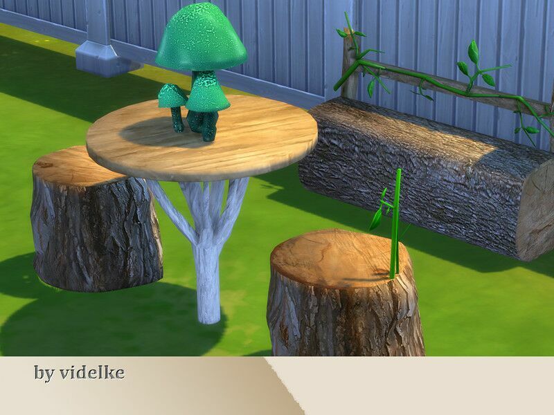 Nature Lover Outdoor SET By Videlke Sims 4 CC