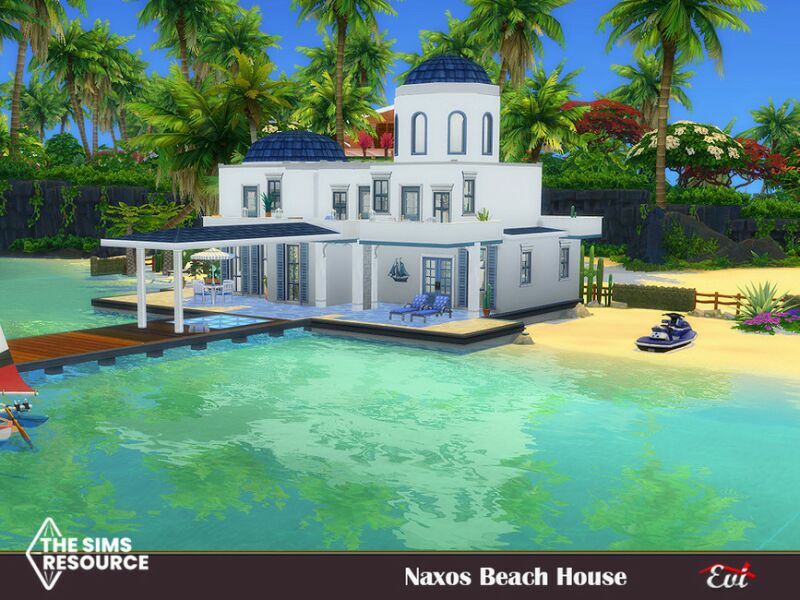 sims 4 cc naxos beace house no cc by evi 4