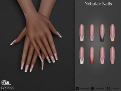 Nebulae Nails Sims 4 CC