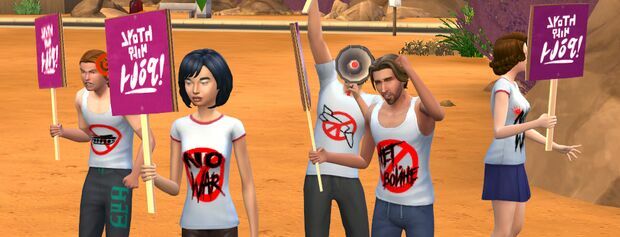 #Netvoyne NO WAR Fashion By Andirz Sims 4 CC