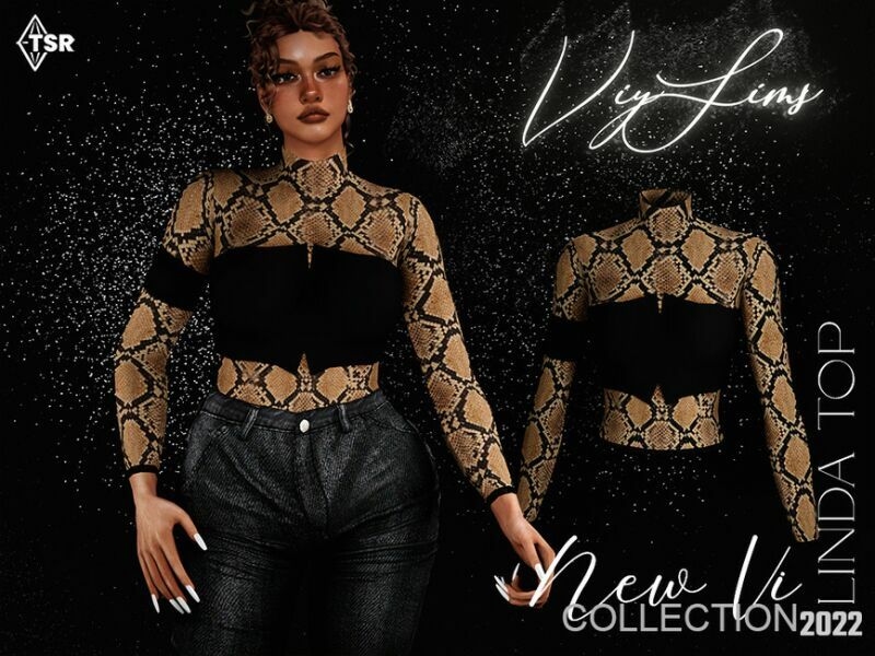 NEW VI Collection – Linda TOP Sims 4 CC