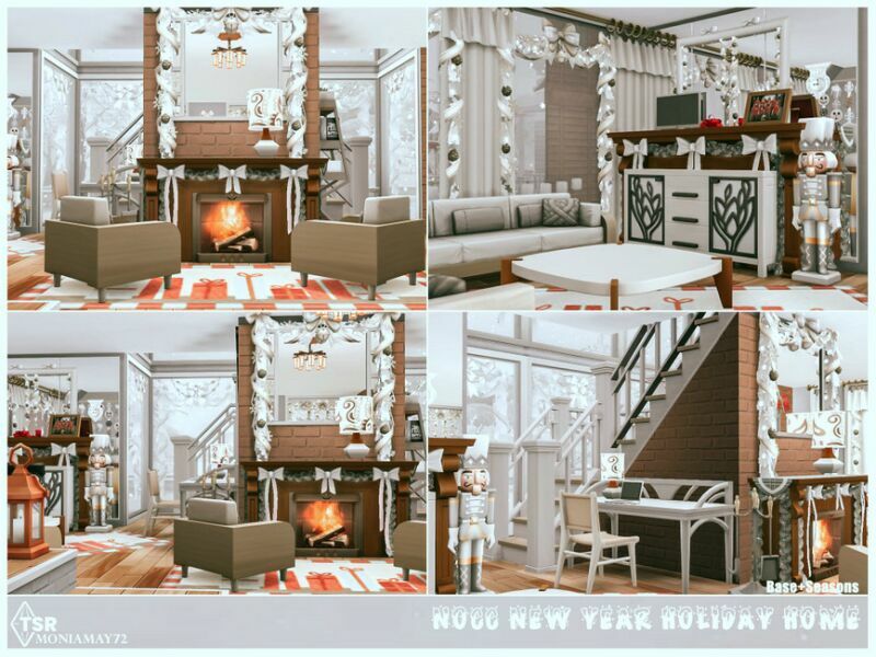 sims 4 cc new year holiday home no cc by moniamay72 7