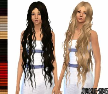 Newsea J136 Siren Forest Retexture By Atomic-Sims Sims 4 CC