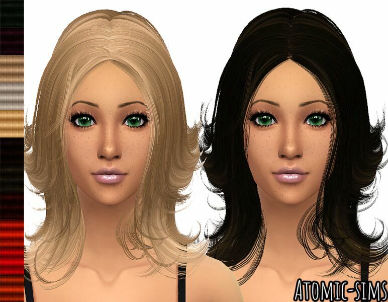 Newsea YU135 Evonne Retexture By Atomic-Sims Sims 4 CC