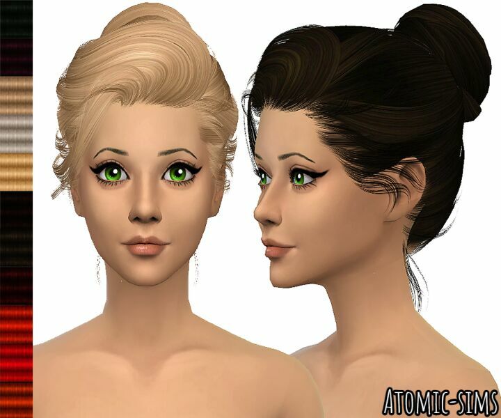 Newsea YU175 Sandra Retexture By Atomic-Sims Sims 4 CC