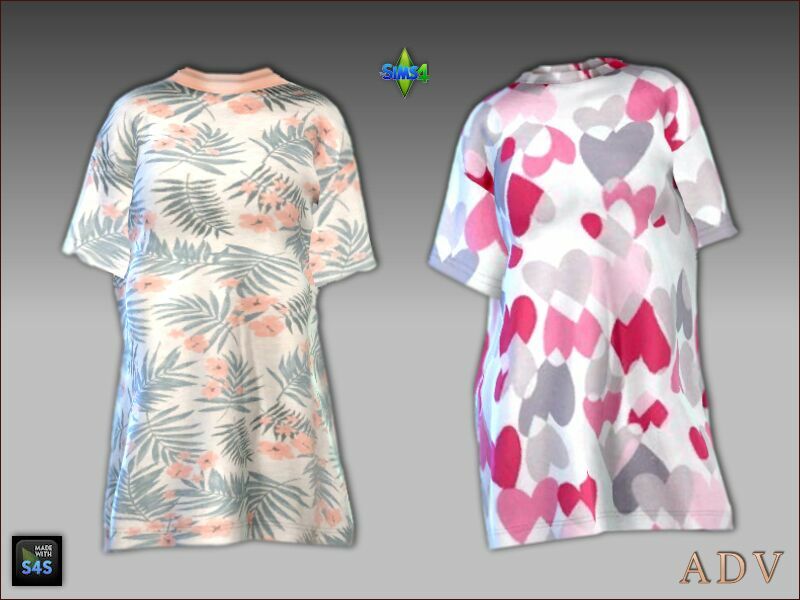 sims 4 cc nightwear for teens and young adults 2