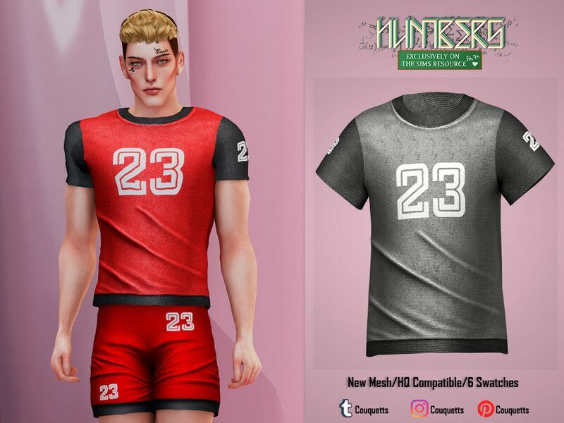 Numbers Adult Male TOP Sims 4 CC