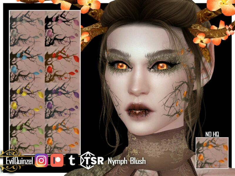 Nymph Blush By Evilquinzel Sims 4 CC Download