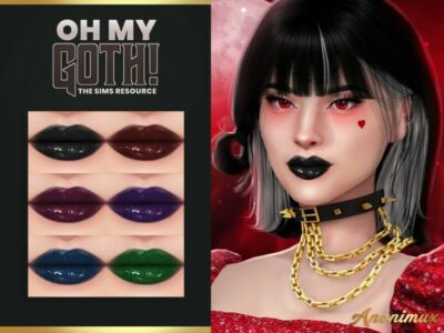 OH MY Goth! – Selena Lips Sims 4 CC