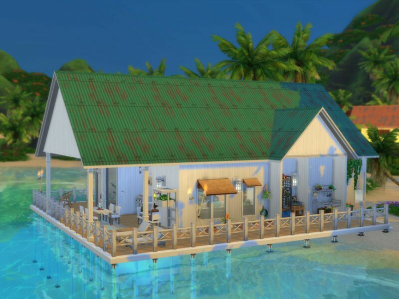 sims 4 cc old boat shed no cc by sgk45 2