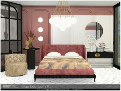 Olga Bedroom PT.I By Severinka_ Sims 4 CC