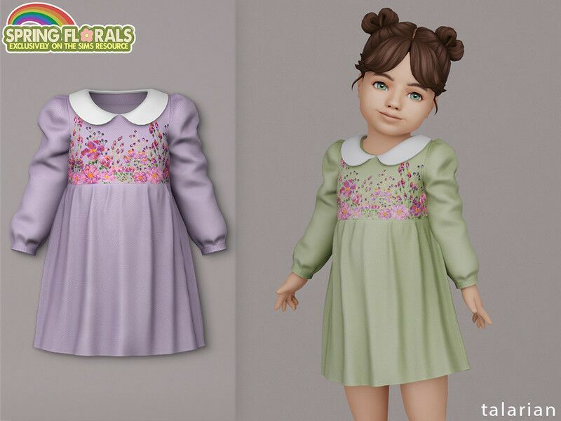 Olivia Dress By Talarian Sims 4 CC