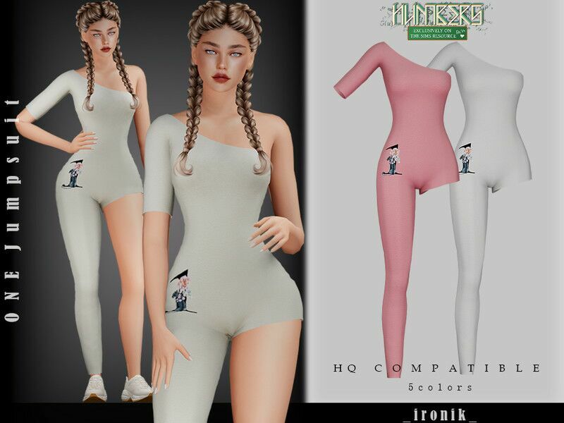 ONE Jumpsuit Sims 4 CC