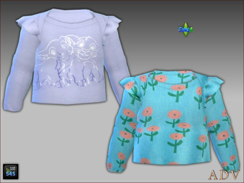 sims 4 cc outfits fot infant girls 4