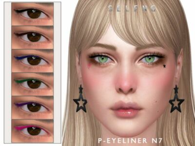 P-Eyeliner N7 [Patreon] By Seleng Sims 4 CC