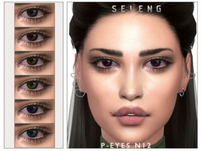 P-Eyes N12 [Patreon] By Seleng Sims 4 CC