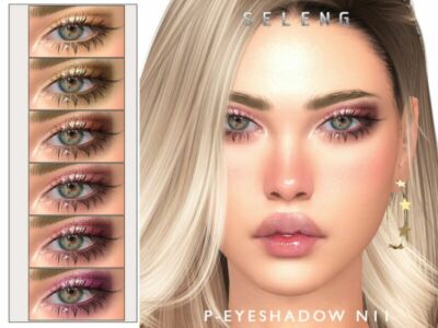 P-Eyeshadow N11 [Patreon] By Seleng Sims 4 CC