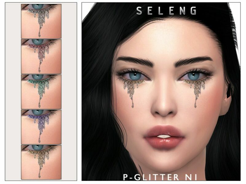 P-Glitter N1 [Patreon] By Seleng Sims 4 CC