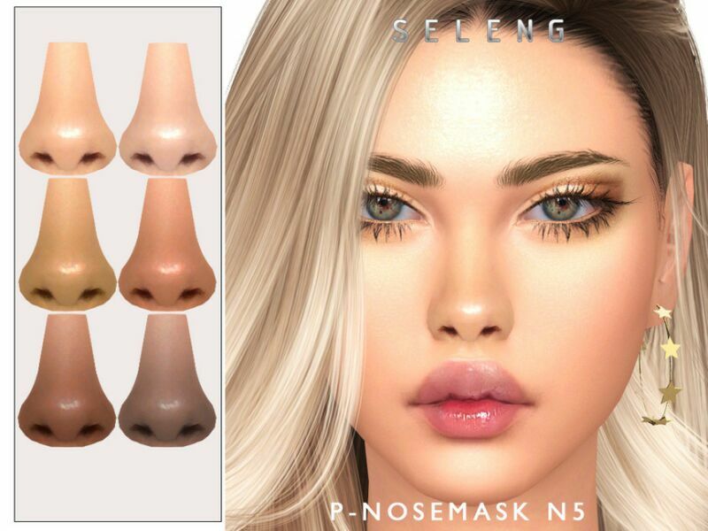 P-Nosemask N5 [Patreon] By Seleng Sims 4 CC