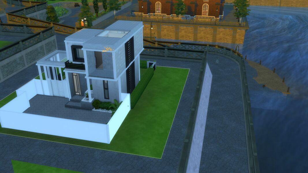 sims 4 cc palmier tiny loft shell 2