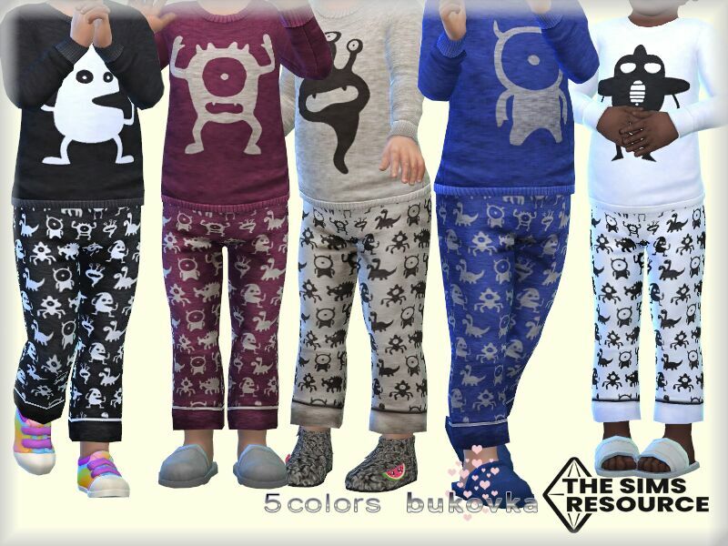 Pants Monsters By Bukovka Sims 4 CC