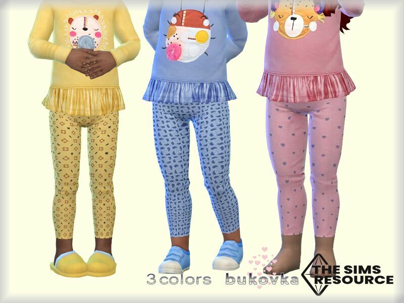 Pants Sleepwear By Bukovka Sims 4 CC