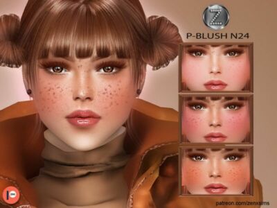 Patreon – (Early Access) Blush N24 By Zenx Sims 4 CC