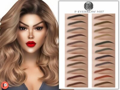 Patreon – (Early Access) Eyebrow N07 By Zenx Sims 4 CC