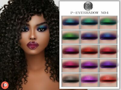 Patreon – (Early Access) Eyeshadow N04 By Zenx Sims 4 CC