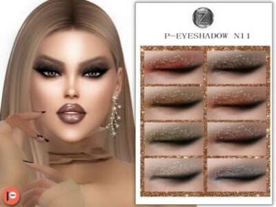 Patreon – (Early Access) Eyeshadow N11 By Zenx Sims 4 CC