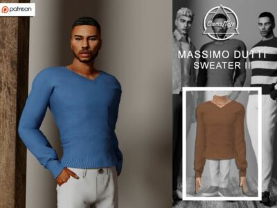 [Patreon] Massimo Dutti Collection – Sweater II By Camuflaje Sims 4 CC