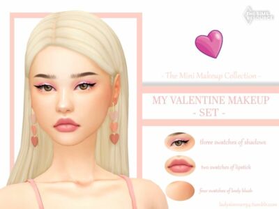 [Patreon] MY Valentine Mini Makeup SET By Ladysimmer94 Sims 4 CC