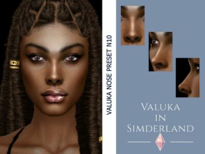 [Patreon] Valuka – Nose Preset N10 By Valuka Sims 4 CC