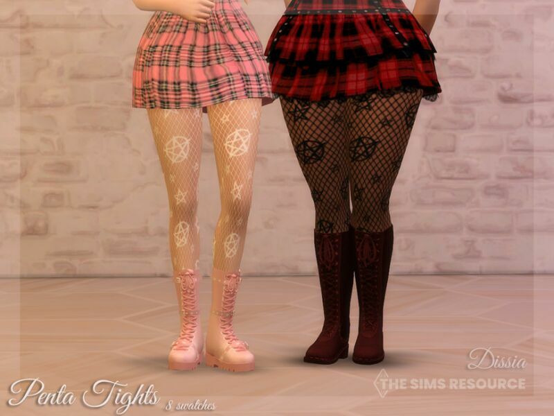 Penta Tights By Dissia Sims 4 CC