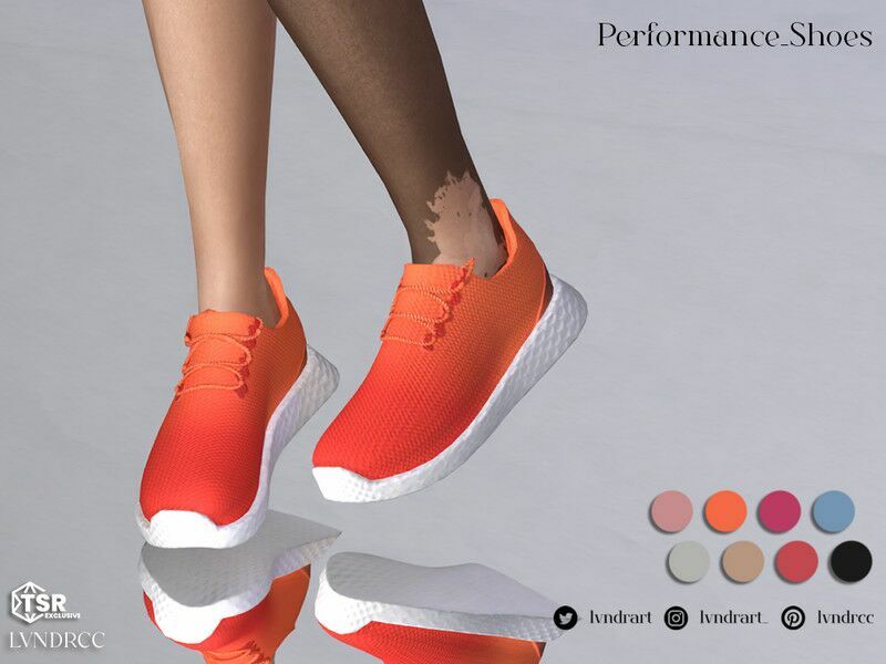 Performance Shoes Sims 4 CC