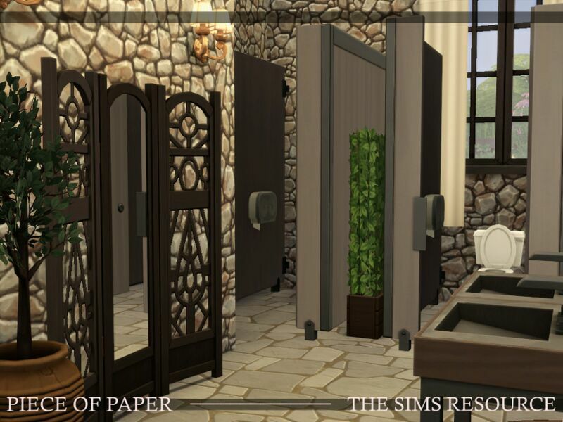 sims 4 cc piece of paper library nocc by simzmora 6