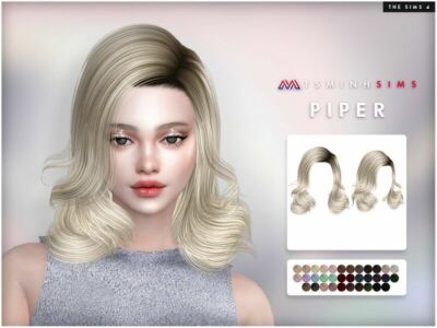 Piper Hair By Tsminhsims Sims 4 CC