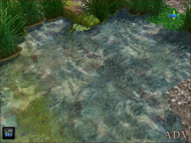 sims 4 cc pool and pond water 11