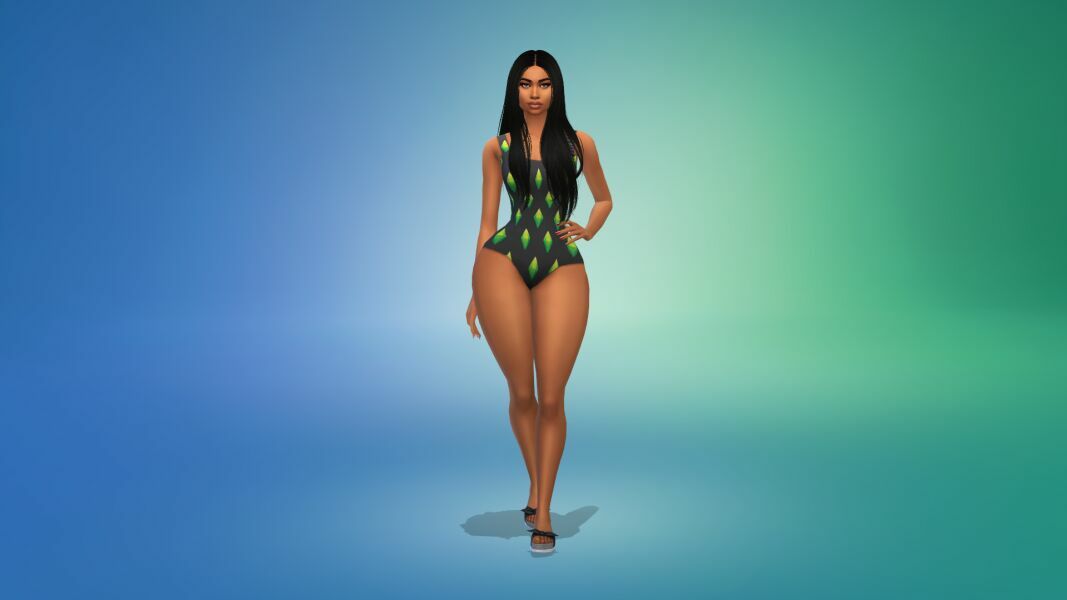 sims 4 cc porsha reed bubbles v1 body preset by vtk 7