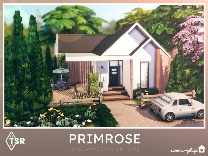 Primrose – Base Game Starter Home | Gallery Sims 4 CC