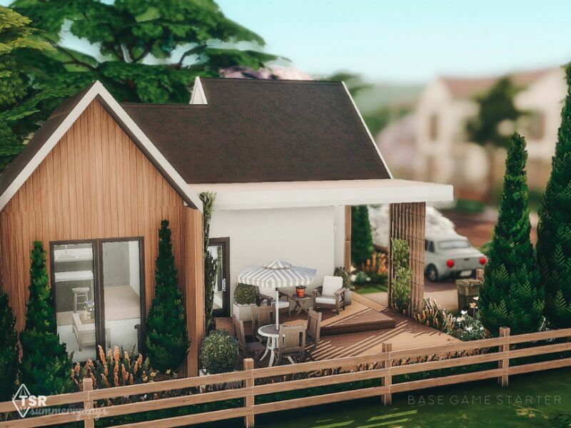 sims 4 cc primrose base game starter home gallery 3