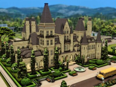 Private School Sims 4 CC