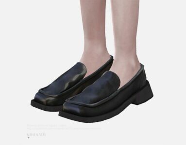 Proenza Schouler Square Loafers By Charonlee Sims 4 CC