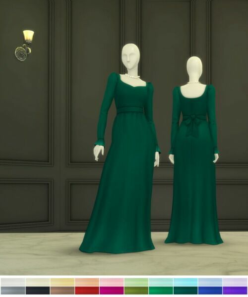 Pure Gown Sims 4 CC