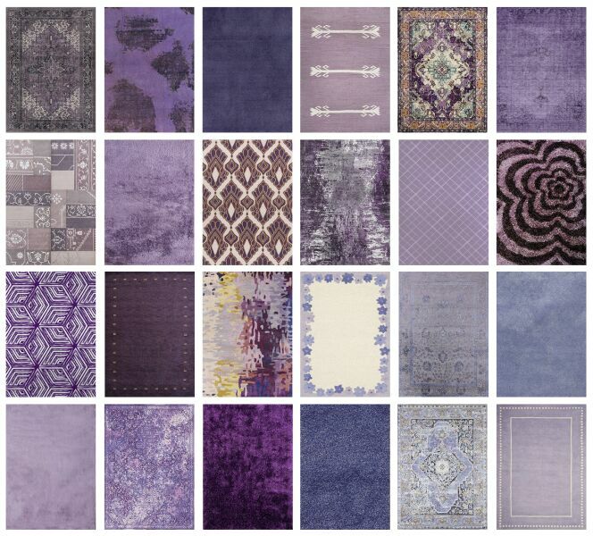 Purple RUG Collection – CC By Similebuilds Sims 4 CC